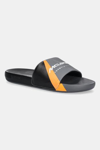 Šľapky K-Swiss SLIDE SNDL X MCLAREN šedá farba, 04422.090.M