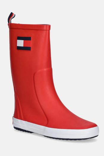 Detské gumáky Tommy Hilfiger čierna farba, T3XC-33923