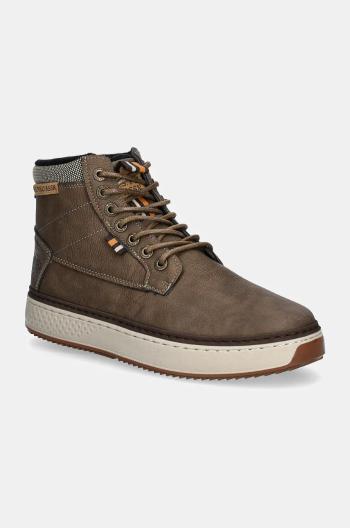 Členkové topánky U.S. Polo Assn. MOKKA pánske, hnedá farba, MOKKA001M/DU1