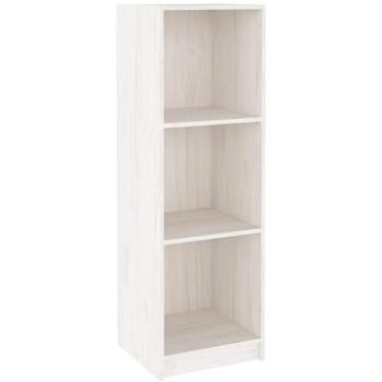 Shumee deliaca stena biela 36 × 33 × 110 cm masívna borovica, 809937