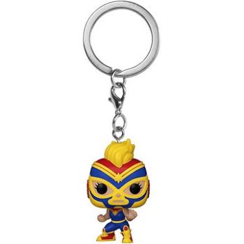 Funko POP! Marvel Luchadores – Captain Marvel – Kľúčenka (M00661)