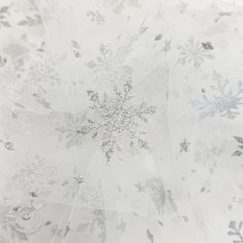 Tyl na TUTU Crystal offwhite