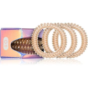 invisibobble Slim Premium gumičky do vlasov Bronze Me Pretty 3 ks