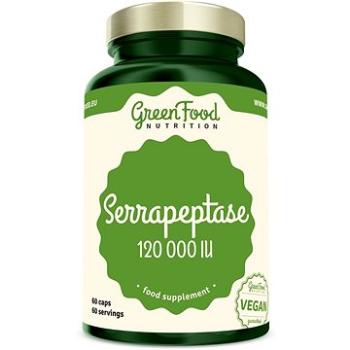 GreenFood Nutrition Serrapeptase 120000IU 60 cps (8594193920969)