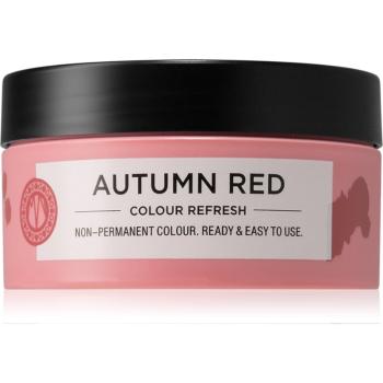 Maria Nila Colour Refresh Autumn Red jemná vyživujúca maska bez permanentných farebných pigmentov výdrž 4 – 10 umytí 6.60 100 ml