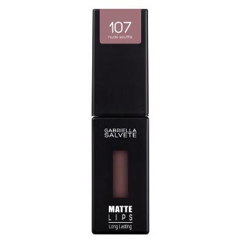 GABRIELLA SALVETE Tekutý rúž Matte 107 Nude Souffle 4,5 ml