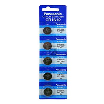 Batéria jednorazová lithiová, knoflíková, BR1225, 3V, Panasonic, blister, 5-pack