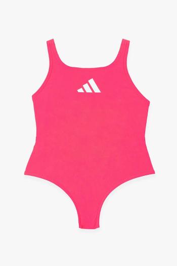 Jednodielne detské plavky adidas Performance ružová farba, JG5841
