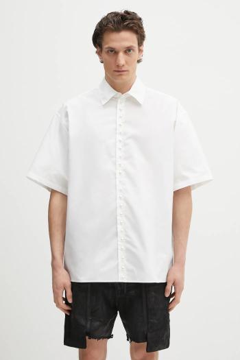 Košeľa AMBUSH Pearl Button Shirt biela farba, voľný strih, s klasickým golierom, 12115313