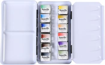 Maimeri Blu Sada akvarelových farieb Travel Kit 12 x 1,5 ml