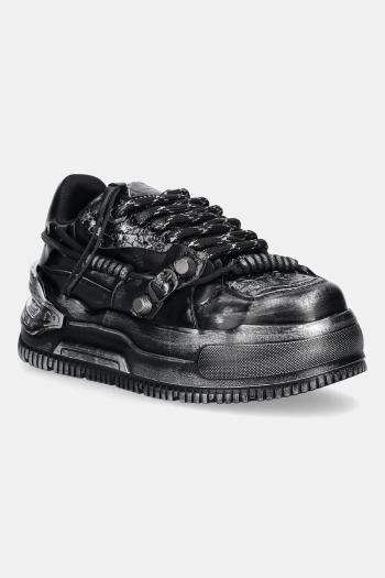 Tenisky Koi Footwear Metamorphosis Distressed Platoform čierna farba, TT01