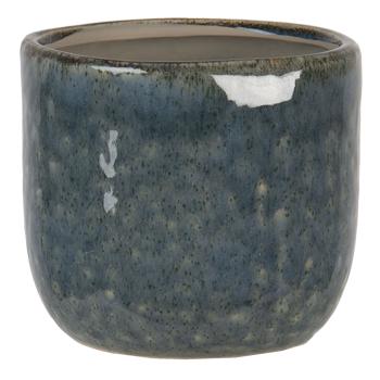 Tmavý žíhaný obal na květiny Zita M - Ø 10*10 cm 6CE1265S