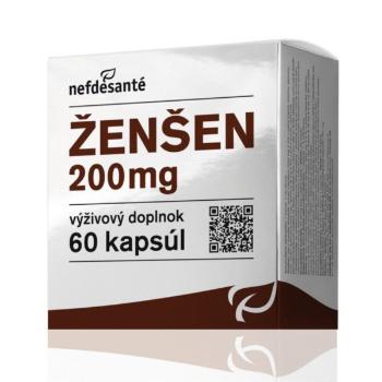 Nefdesanté ŽENŠEN 60 x 200 mg