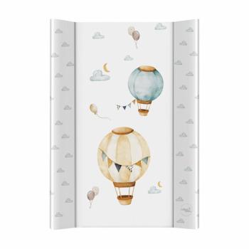 CEBA Podložka prebaľovacia 2-hranná s pevnou doskou (50x70) Basic Balloons