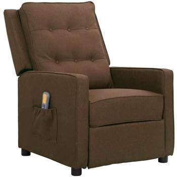Shumee polohovacie hnedé textil, 338970