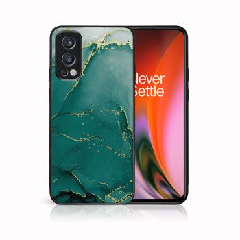 MY ART Ochranný obal OnePlus Nord 2 5G -GREEN MARBLE (145)