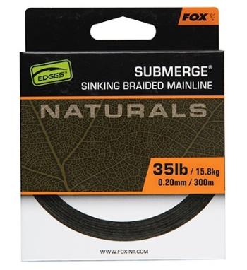 Fox splietaná šnúra naturals submerge braid 300 m - 0,20 mm 15,8 kg