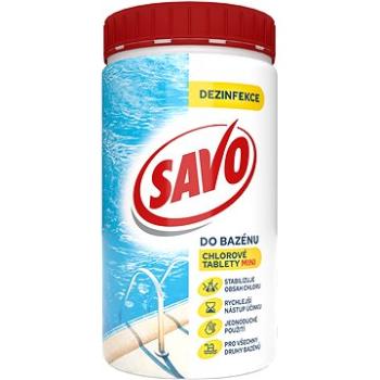 SAVO do bazénu Chlórové tablety MINI 0,8 kg (8720182369697)
