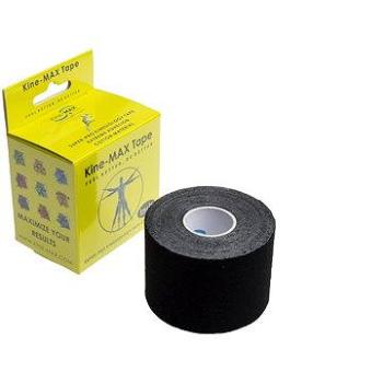 KineMAX SuperPro Cotton kinesiology tape čierna (8592822000297)