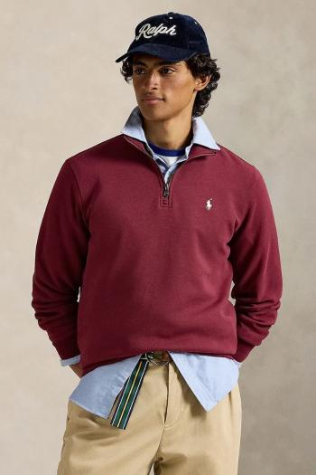 Sveter Polo Ralph Lauren bordová farba, 710P06234