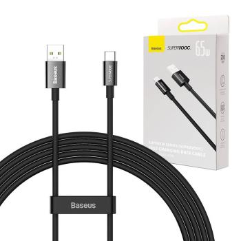 Baseus Superior Series USB-USB-C kábel, 65 W, PD, 2m, fekete