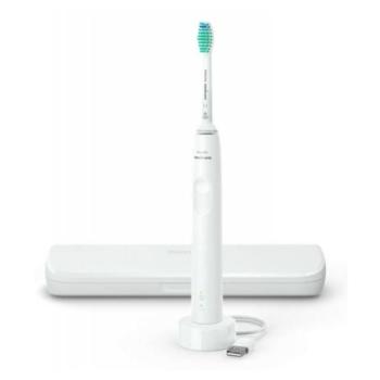 PHILIPS Sonicare 3100 HX3673/13 Sonická elektrická zubná kefka a cestovné puzdro biele