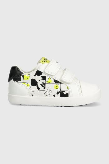 Detské tenisky Geox x Disney biela farba