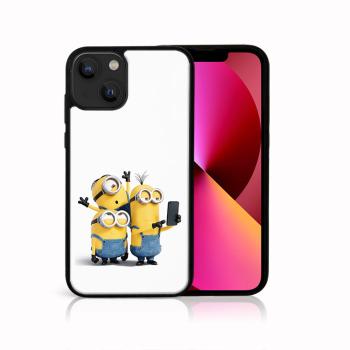 MY ART Silikónový kryt Apple iPhone 13 MINIONS SELFIE (022)