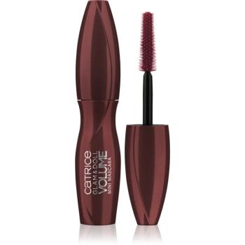 Catrice ETERNAL RED Glam & Doll Volume mini riasenka pre objem a natočenie mihalnic odtieň C01 Burgundy 5.5 ml