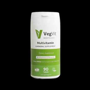 VEGETOLOGY VegVit Multivitamín s minerály 90 tabliet