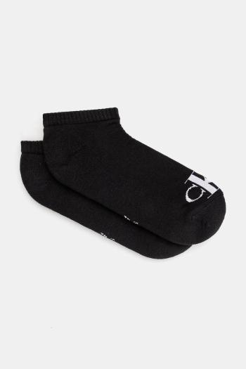 Ponožky Calvin Klein Jeans 2-pak pánske, čierna farba, 701228807