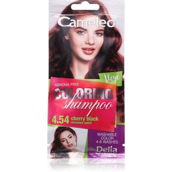 Delia Cosmetics Cameleo Coloring Shampoo tónovací šampón na vlasy odtieň 4.54 Cherry Black 40 ml