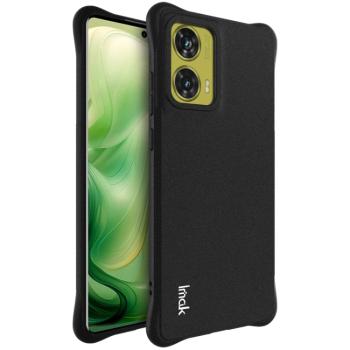 IMAK Ochranný obal pre Motorola Moto G85 5G čierny matný