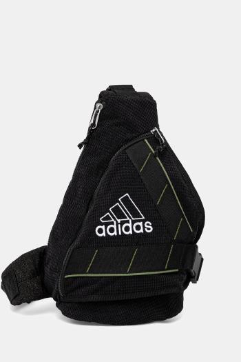Ruksak adidas Originals čierna farba, malý, vzorovaná, JY2552