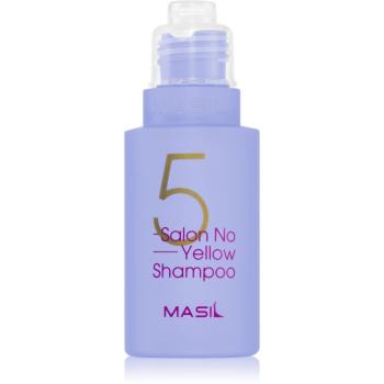 MASIL 5 Salon No Yellow fialový šampón neutralizujúci žlté tóny 50 ml