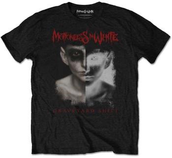 Motionless In White Tričko Split Screen Unisex Black L