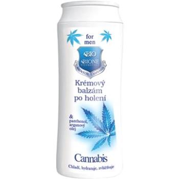 BIONE COSMETICS Krémový balzam po holení s Cannabis 200 ml (8595061608507)