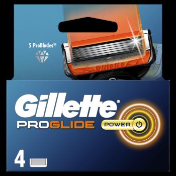 GILLETTE Fusion ProGlide Power náhradné hlavice pre mužov 4 ks