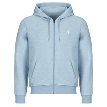 Polo Ralph Lauren  SWEATSHIRT ZIPPE EN DOUBLE KNIT TECH  Mikiny Modrá