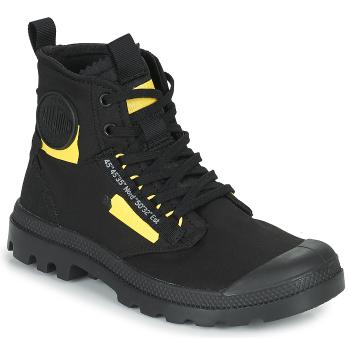 Palladium  PAMPA HI RE-CRAFT~BLACK~M  Členkové tenisky Čierna