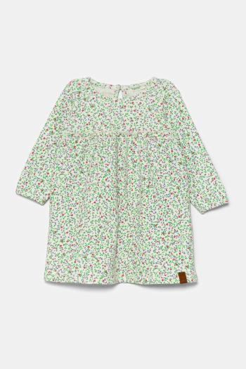 Dievčenské šaty United Colors of Benetton biela farba, midi, áčkový strih, 3OBQAV00H