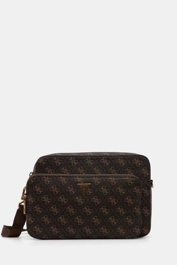 Malá taška Guess MILANO šedá farba, HMMILO P5222