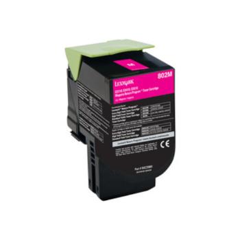 Lexmark 80C20M0 purpurový (magenta) originálny toner