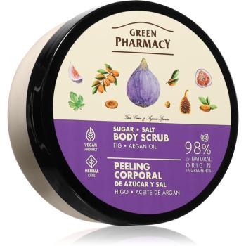 Green Pharmacy Argan Body Scrub cukrový telový peeling 200 ml