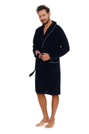 Pánsky župan 6063 dark blue