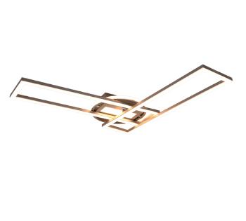 LED stropné osvetlenie Reality Twister nikel R67183107