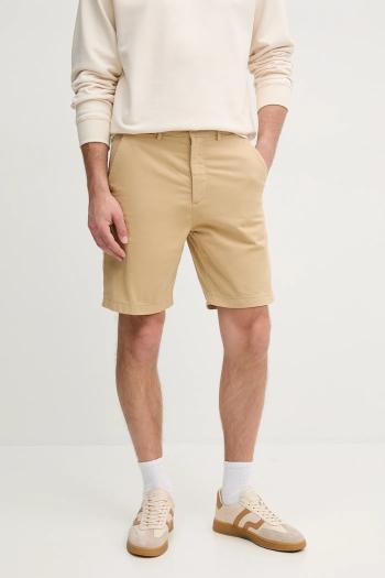Šortky Pepe Jeans REGULAR CHINO SHORT pánske, béžová farba, PM801181