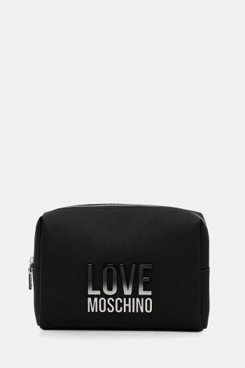 Kozmetická taška Love Moschino čierna farba, JC5314PP0MKD000B