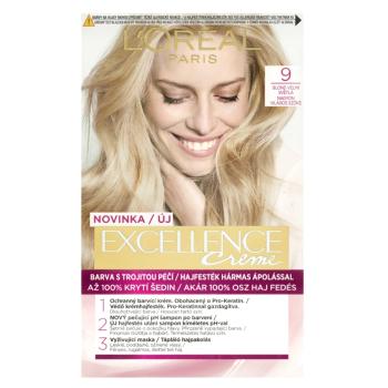 L'OREAL Excellence Creme Farba na vlasy 9 Blond veľmi svetlá