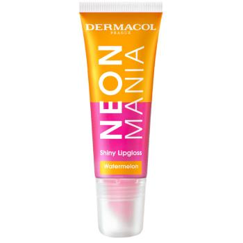 Dermacol Lesk na pery Neon Mania (Shiny Lipgloss) 10 ml Melon